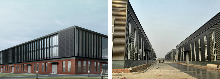 鑫和工业园效果图