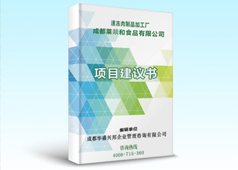 成都莱燚和食品项目建议书